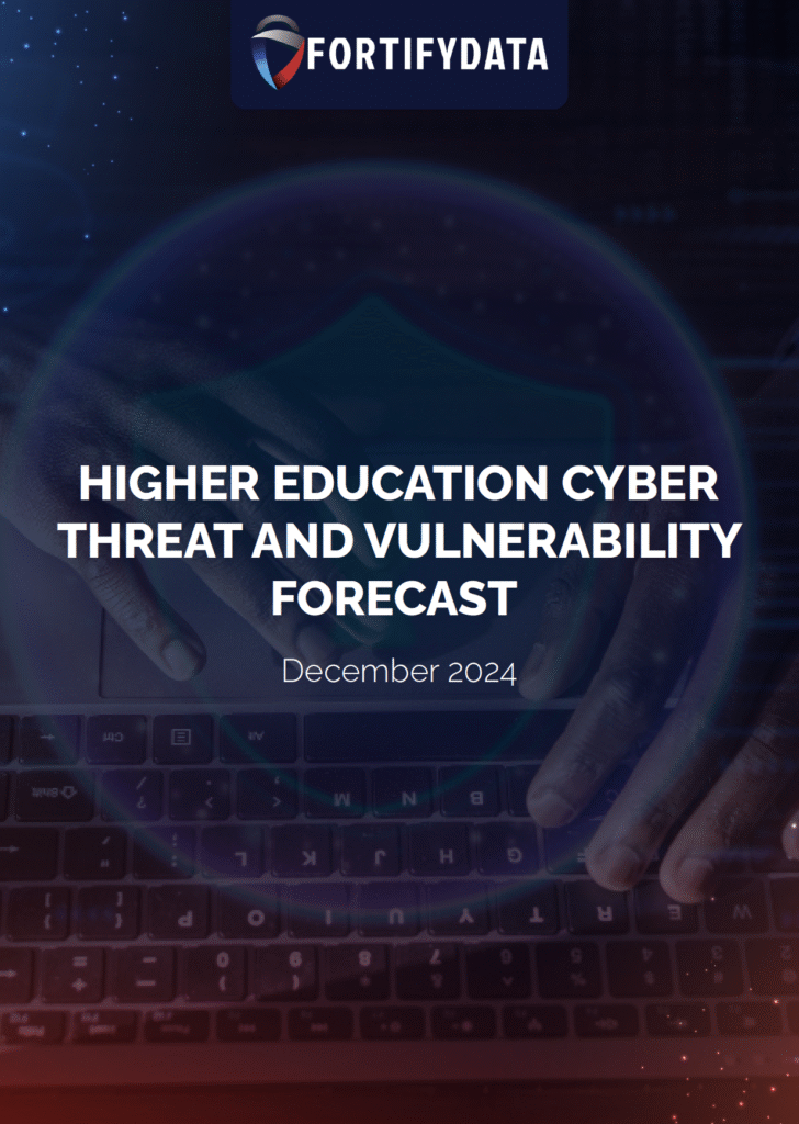 Higher Education December 2024 Threat Report cover image