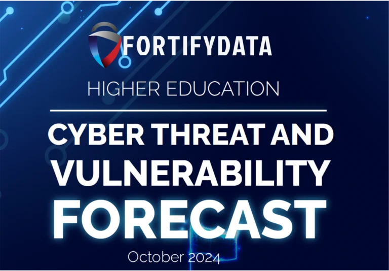 Cover Image Higher Education Vulnerability Threat Report