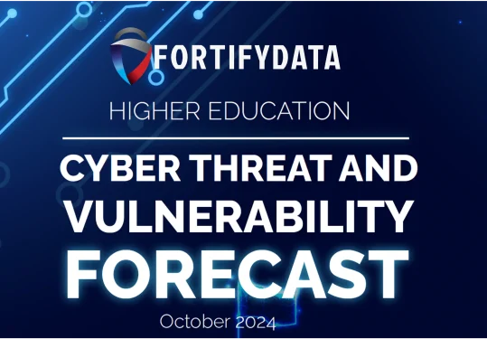 Cover Image Higher Education Vulnerability Threat Report